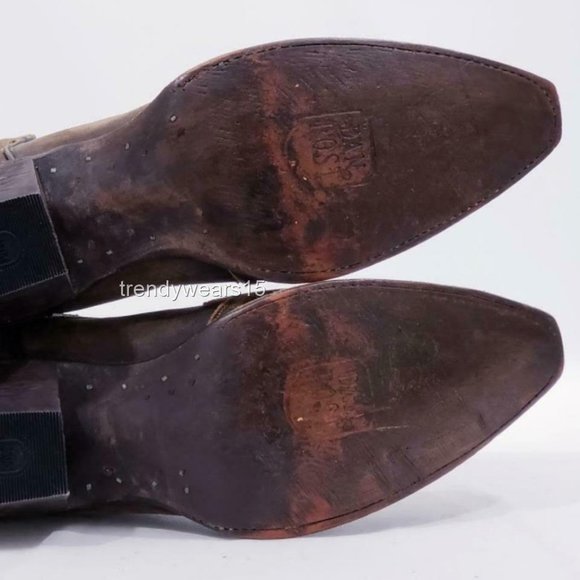 DAN POST DP3544 VINTAGE BLUEBIRD WESTERN BOOTS - Picture 10 of 12